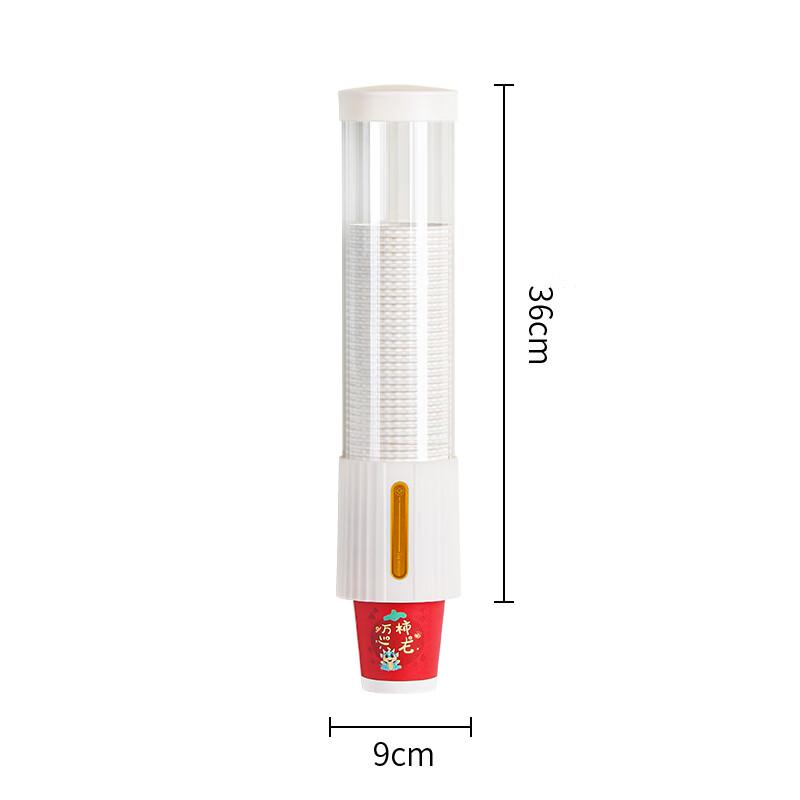 Baijie Disposable Cup Holder and Dispenser Paper Cup Dispenser Water Dispenser Cup Rack Plastic Cup Holder No Drilling Required