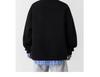 Felpa con cappuccio e polo da uomo alla moda in stile americano con ricamo di bassotto, Top autunnale da donna in due pezzi, Taglia piccola