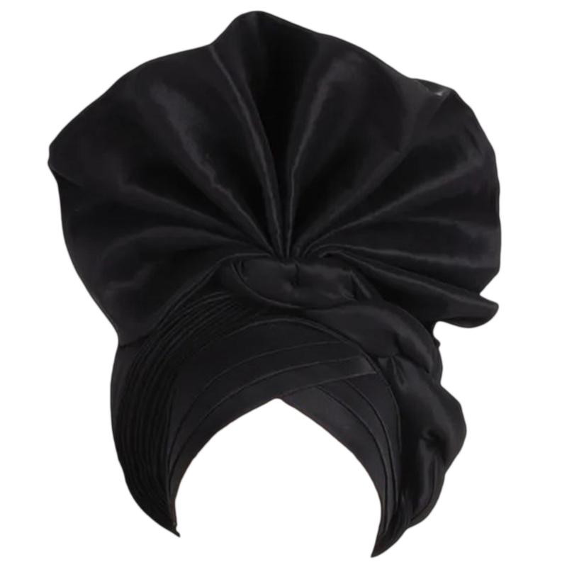 

Versatile Head Scarf Wrap for Women Soft Headties Headband African Headgear Fashion Headties Hair Accessory чёрный