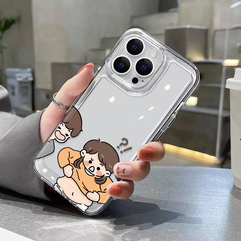 Drop-Proof Phone Case for iPhone 11 12 13 14 15 16 iPhone 14 15 16 Pro Max Samsung A16 A35 A36 A54 A55 S25 Xiaomi 11T
