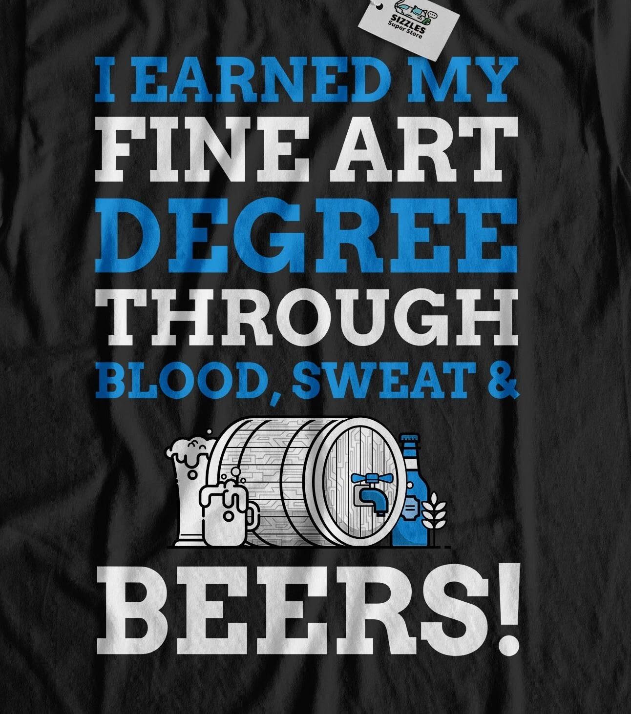 

Unisex Funny Fine Art Degree T-Shirt Artist Graduate Gifts XL