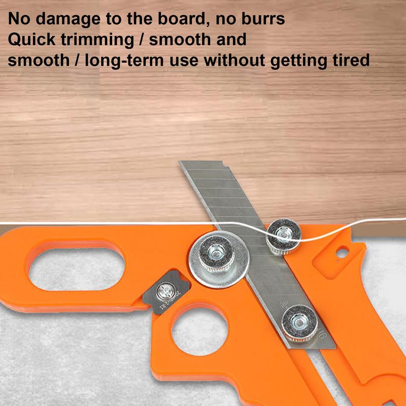 Manual Edge Banding Trimmer Veneer Edge Cutter Tool Woodworking Chamfer Plane Wood Chamfering Fillet Scraper Board Deburring