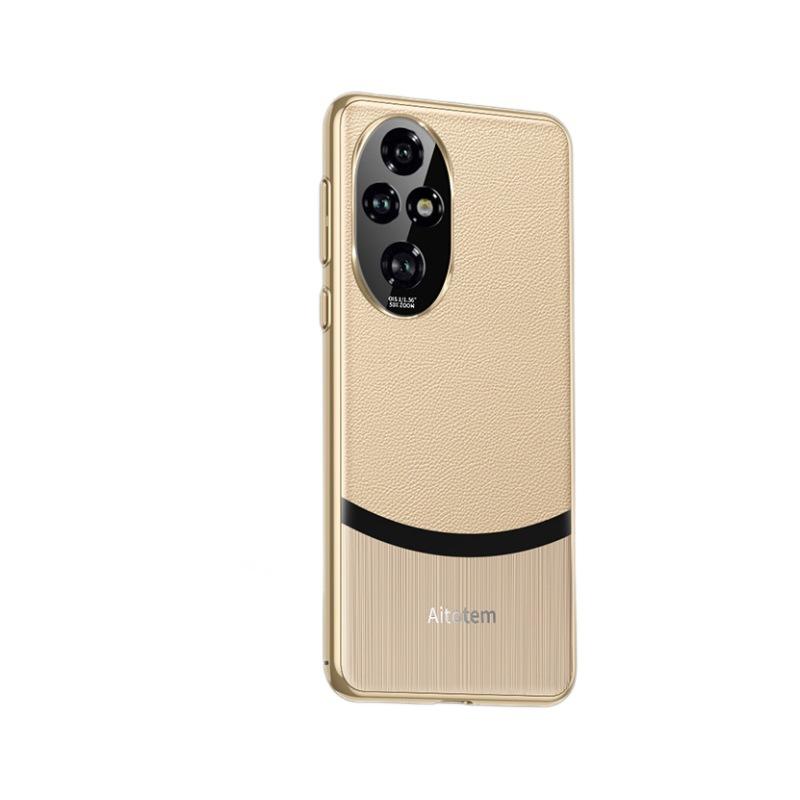Suitable for Honor 200pro Mobile Phone Case High-end Honor 200 Drop-proof All-inclusive Fashion Business Men's Stubborn Leather Case