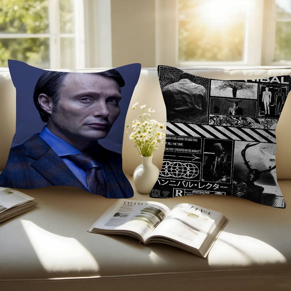 Hannibal Classic Movie Cushion Cover Decorative Pillow Sofa Home Decor Case Pillow Cases