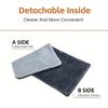 Flannel Electric Heated Blanket Detachable Cover Quick Heating Pad For Back Neck Leg Safe Automatic Overheat Protections