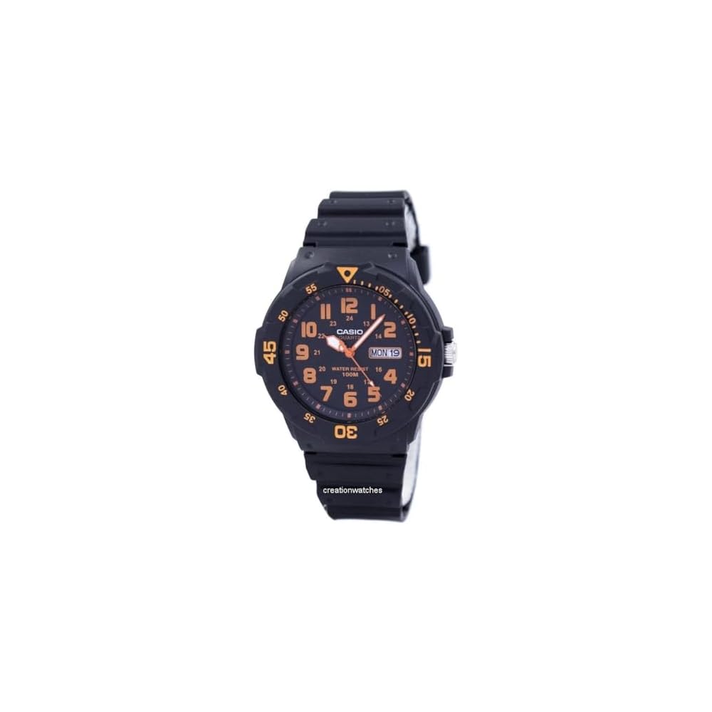 Casio Standard MRW-200H-4B Men s Analog Watch with 3 Hands and Water Resistance