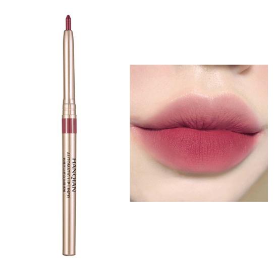 0.25g Lip Gloss Auto-rotate Long Lasting Waterproof Matte Universal Makeup Tool High Saturation Nude Color Lip Pens for Party