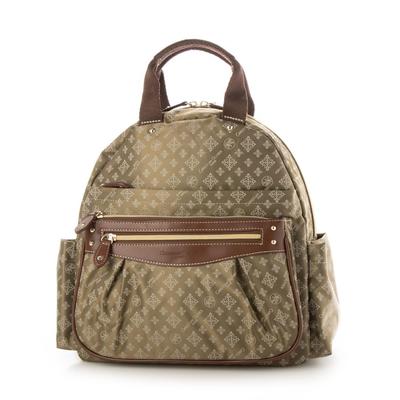 Jacquard Multifunctional Shoulder Bag [Christian Olivier] Water-repellent 38-7818 (Mocha)