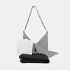 [Pre-Owned] Cut-Out Series Silver Chain Small Calfskin Handbag Shoulder Bag Crossbody Bag - Excellent #PHVEIO
