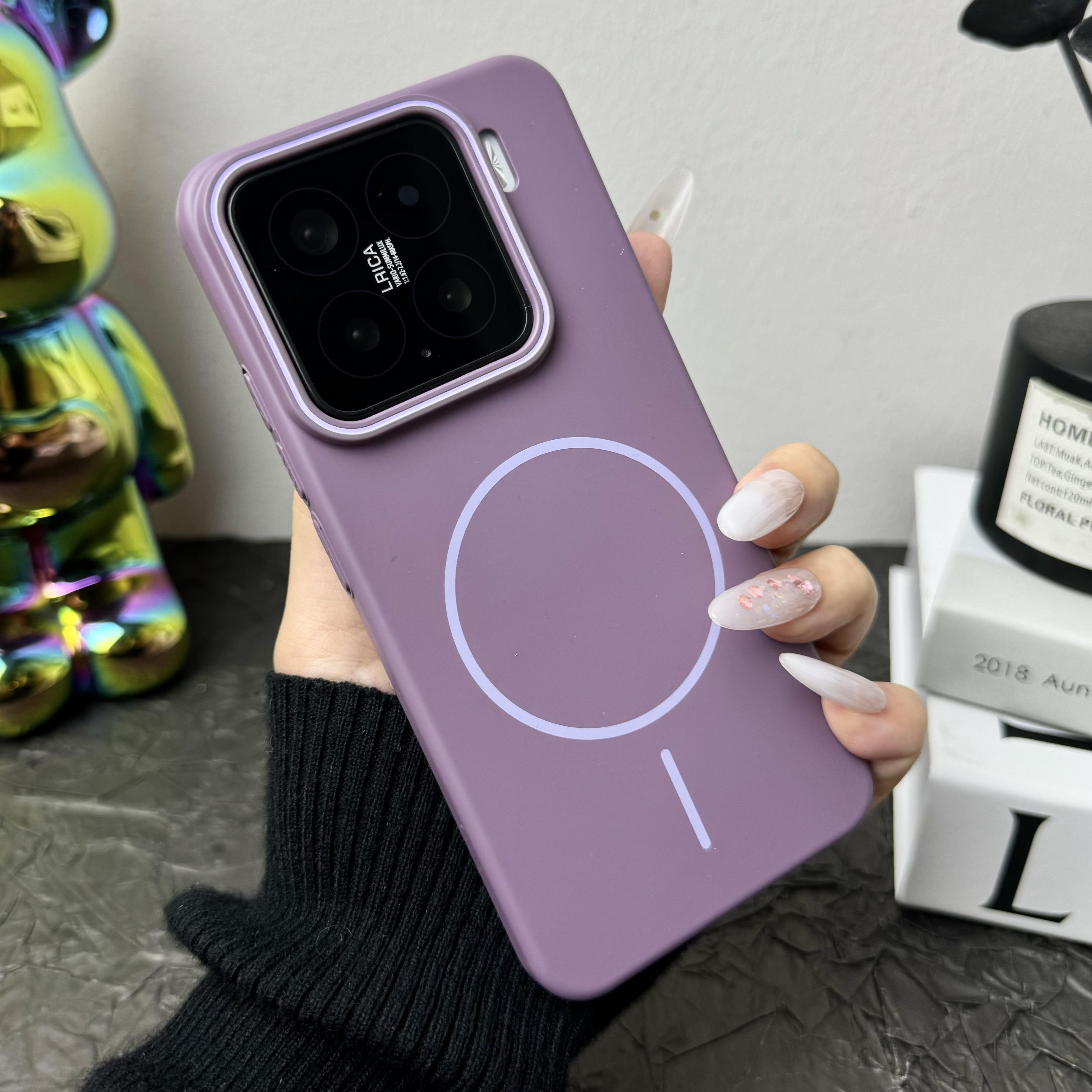 

Матовий Тонкий Жорсткий Магнітний Чохол Для Xiaomi 15 14 13 Poco F7 X7 F6 Redmi K80 K70 Note 14 13 Pro Ultra Для Magsafe Суцільна Задня Кришка For Xiaomi 15 Pro