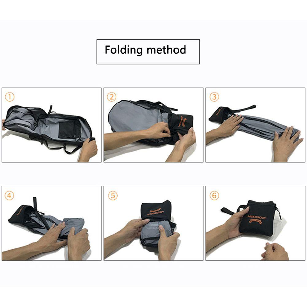 Expandable Portable Waterproof Cycling Backpack Portable Equipment Bag Motorcycle Helmet Bag