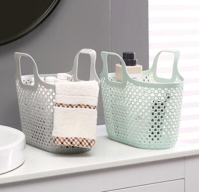 Carry Basket Toiletry Caddy, Handheld Storage Basket for Bathroom Organization and Travel