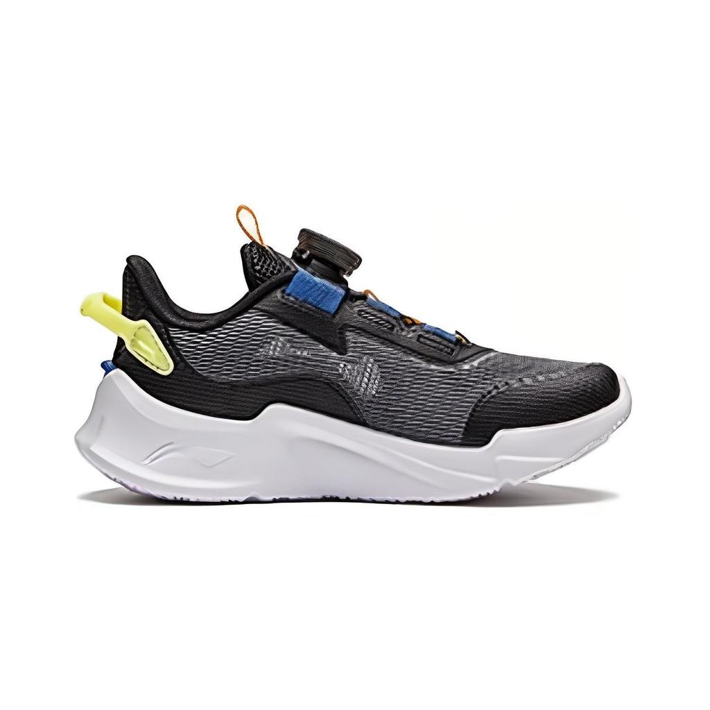 Li Ning Kids Qiang Yue V2 Comfortable Versatile Low-Top Running Shoes Kids sneaker Black YKAU026-5