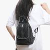 Small Backpack Women's Lightweight Retro Large Capacity Chest Bag Multi-function Backpack