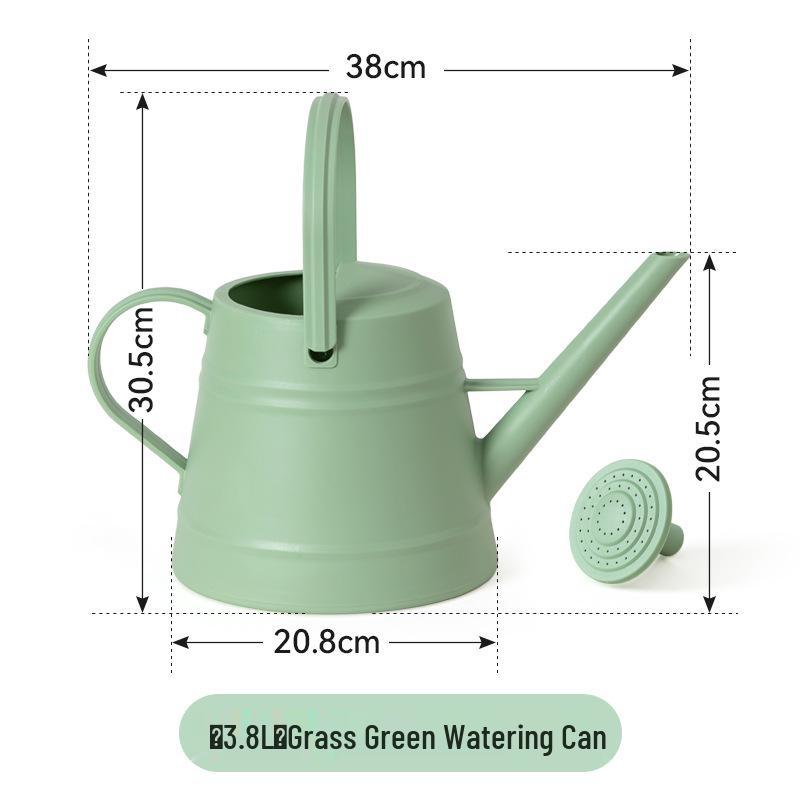 Large Capacity Long Spout Watering Can with Shower Head for Gardening