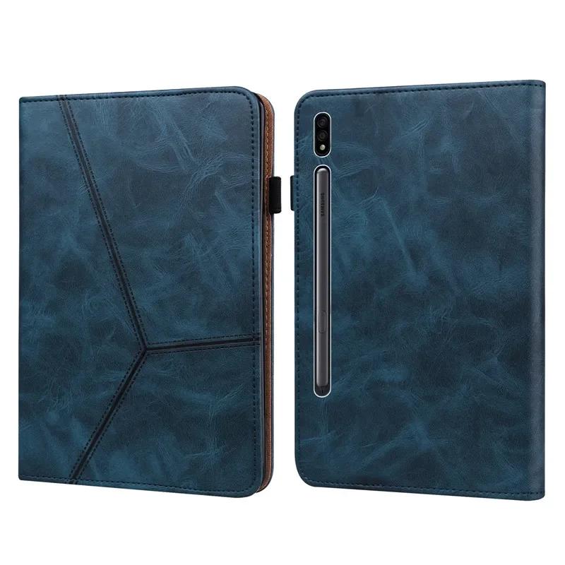 For Samsung Tab S7 Fe Case Fashion Wallet Stand PU Leather Cover for Tab S9 FE Case for Samsung Tab S9 FE Plus S8 S10 Plus 12.4"