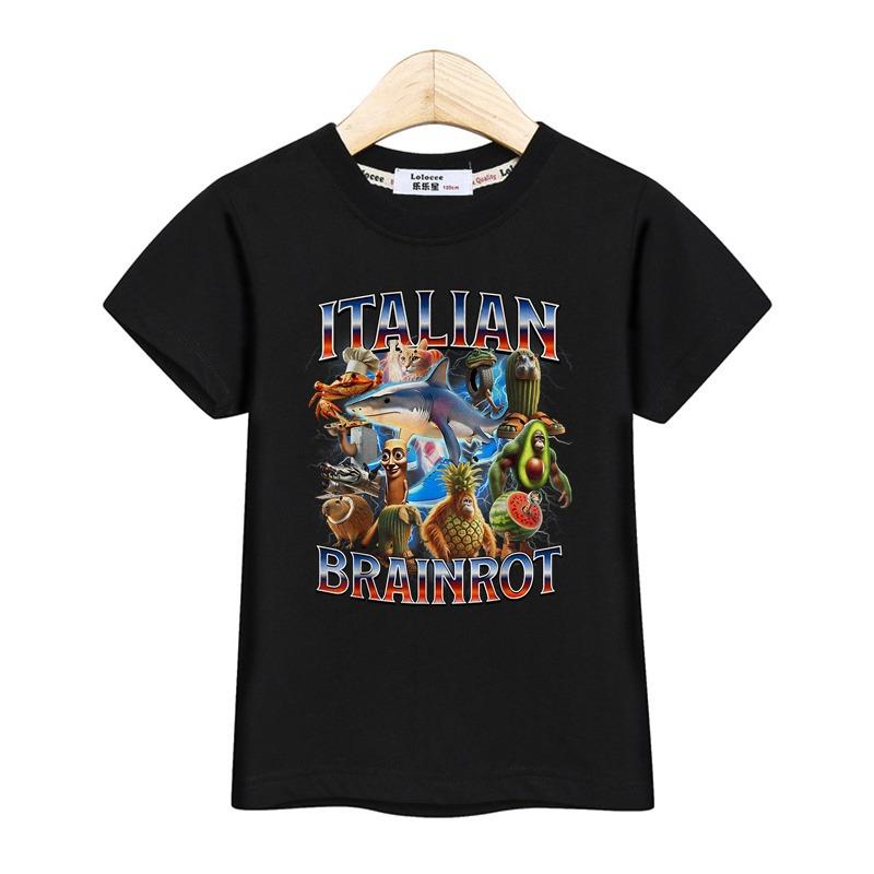 2026 Summer Cotton Versatile Breathable Cool Parent Child Wear Transformers Autobots Attack Cartoon Printed Children's T-shirt