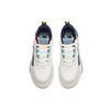 Anta Life Collection Slip Resistant Abrasion Resistant Low top Skateboard Shoes Men's White Blue 912238081-4