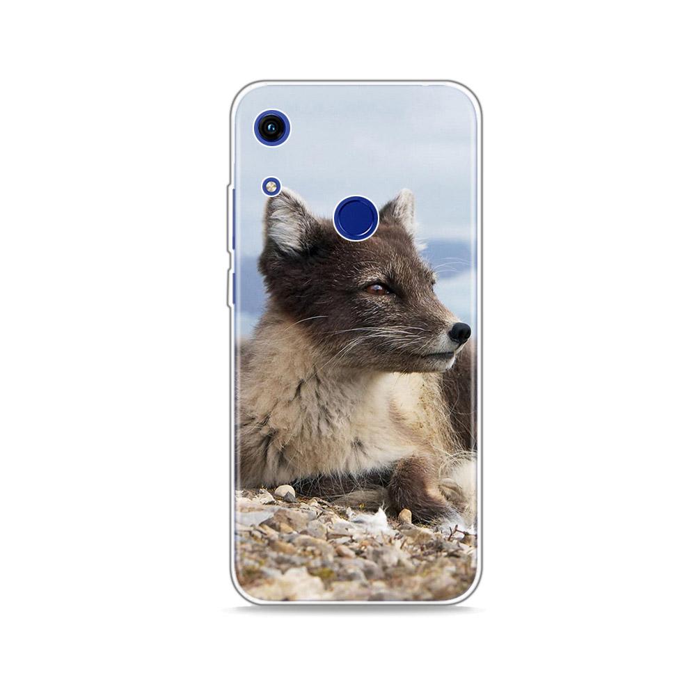 Roztomilý silikonový kryt na telefon polární liška pro Honor 20 20S 20E 8 8A Prime 8X MAX 8C 8S 7A 7C 7S Pro