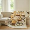 Cartoon Cute C Chii K KawaS Blanket For Sofa Office Bed Plane Travel Sleep Read Relax Camping Soft And Warm