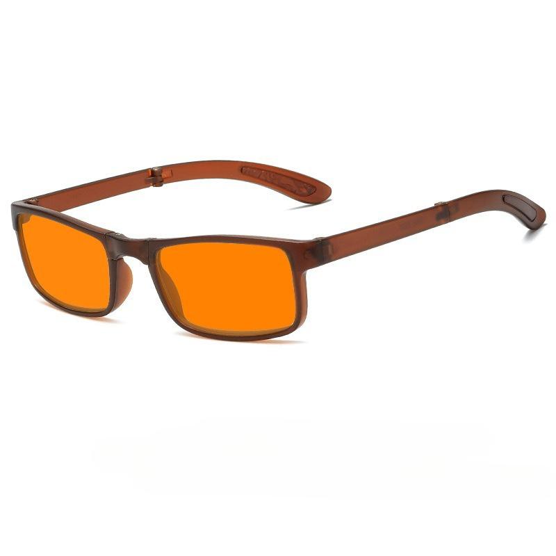 Unisex Ultra-Lightweight Foldable Night Vision Glasses Blue Light Blocking for Phone & Computer Use Portable Gaming Eyewear