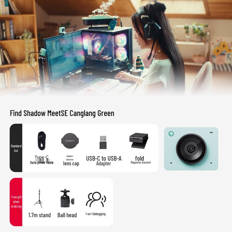 OBSBOT Meet SE AI Live Camera