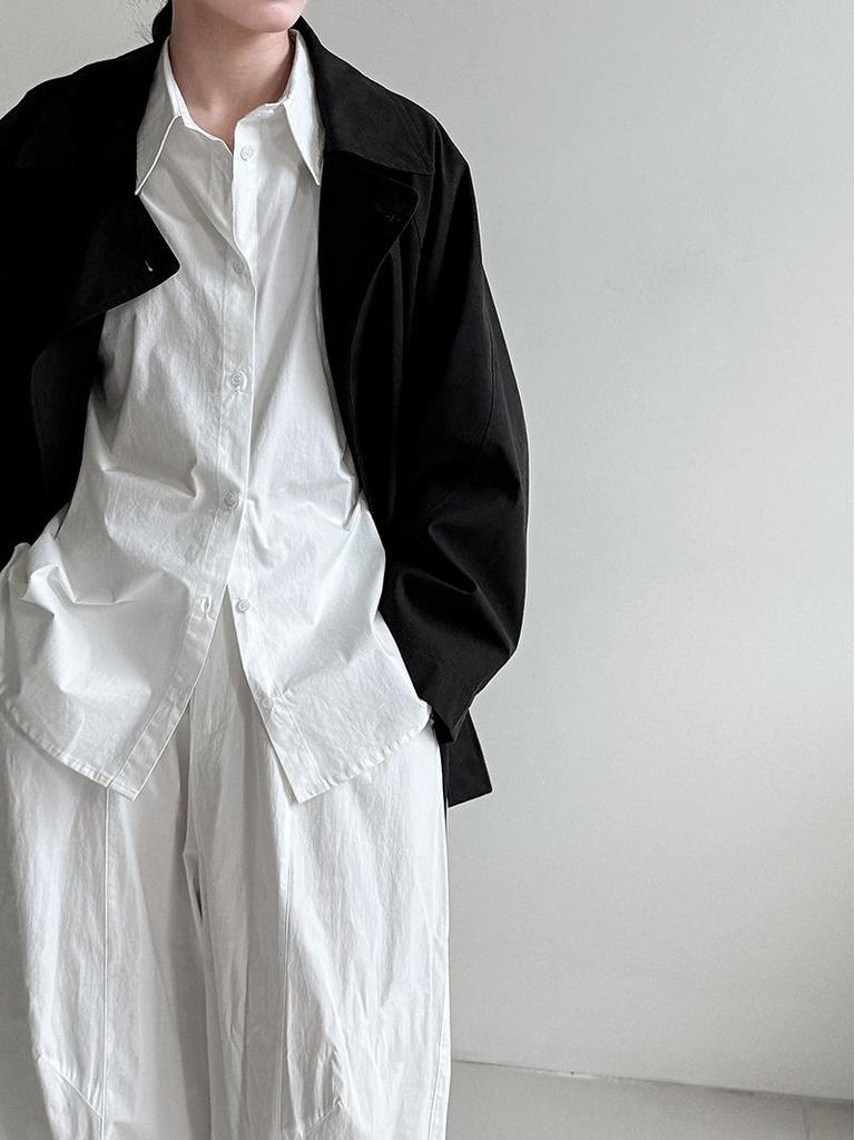 Lu Xi Women's Multi-Color Korean Style Lapel Long-Sleeve Jacket Spring 2026