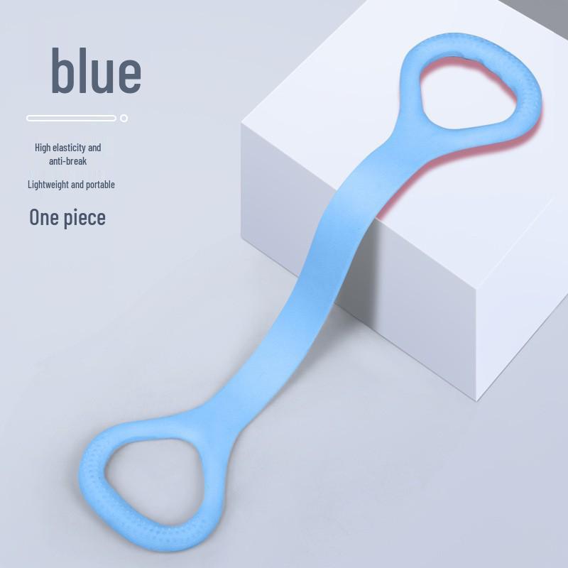 8-Word Resistance Band: Back & Shoulder Workout Tool for Yoga & Fitness