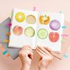12 Packs Vegetable-patterned Sticky Notes 240 Sheets Anime Character Students Home Office Use Consumables Gift Labels Roommates.
