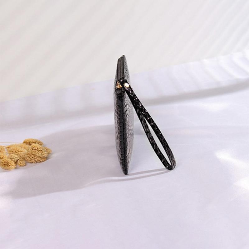 Fashion Solid Color Pu Leather Clutch Bag Korean Mobile Phone Bag Coin Purse