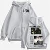 Limited Leon Kennedy Jacket Sweatshirt Resident Evil Requiemm Zip Up Hoodies Men's Clothing Coat