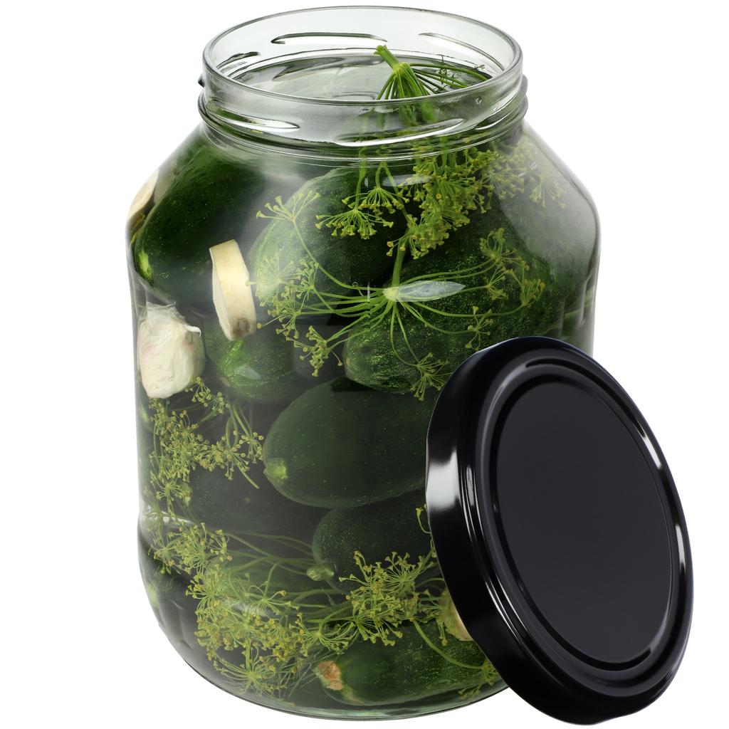 KADAX Glas Einmachglas für Konserven Gurken Liköre Honig Saft