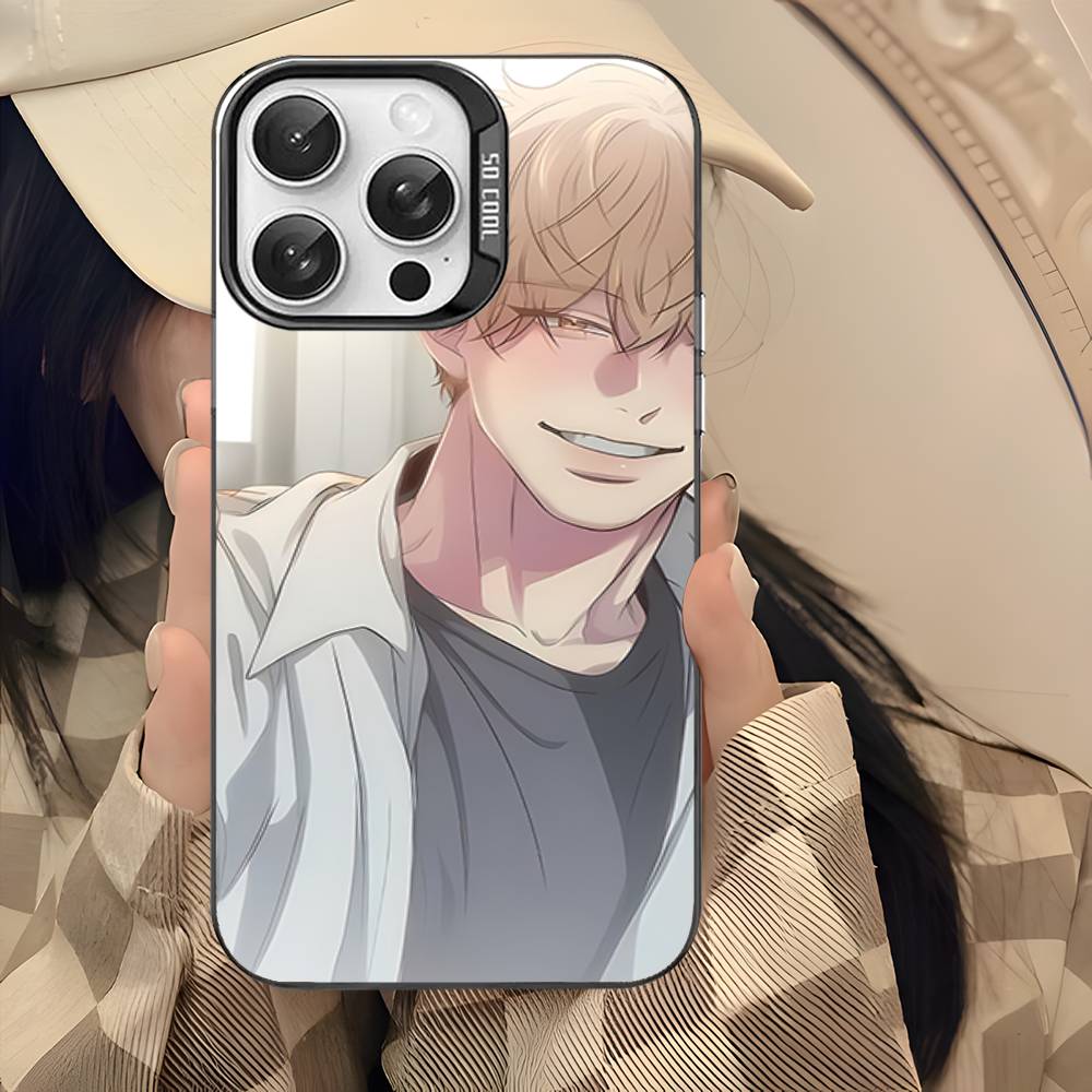 

Negative Romance Bl Phone Case For IPhone 17 12 11 13 14 15 16 Pro Max Plus Silver Color Cover iPhone 13 pro