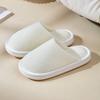 Winter cotton slippers women's indoor home household thick bottom non-slip bag head cotton drag men's comfort