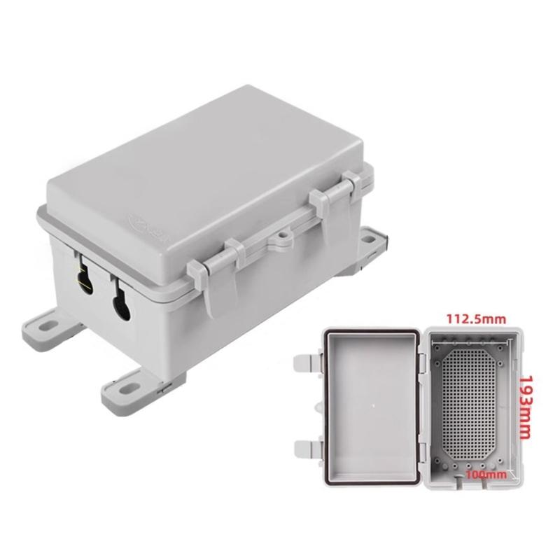 Waterproof Junction Box Electrical Enclosure Lockable Electrical Connection Box for Outdoor Indoor Cable Protections