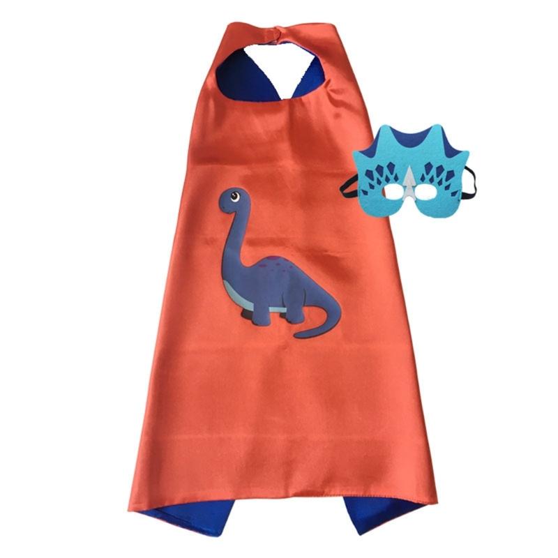 Dinosaur Costume Set Dinosaur Caped with Masks Animal Dress Up Costume Kit
