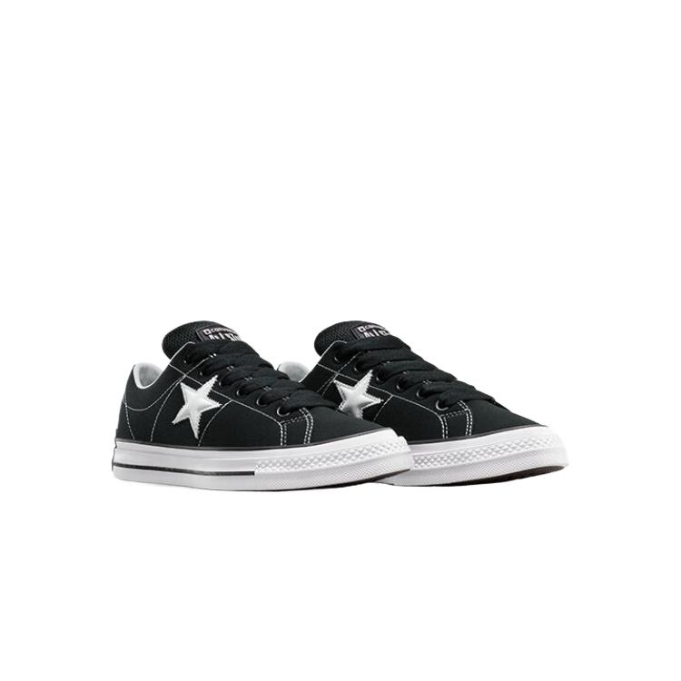 Converse One Star Low Puff - Black White Unisex Sneakers A14955C