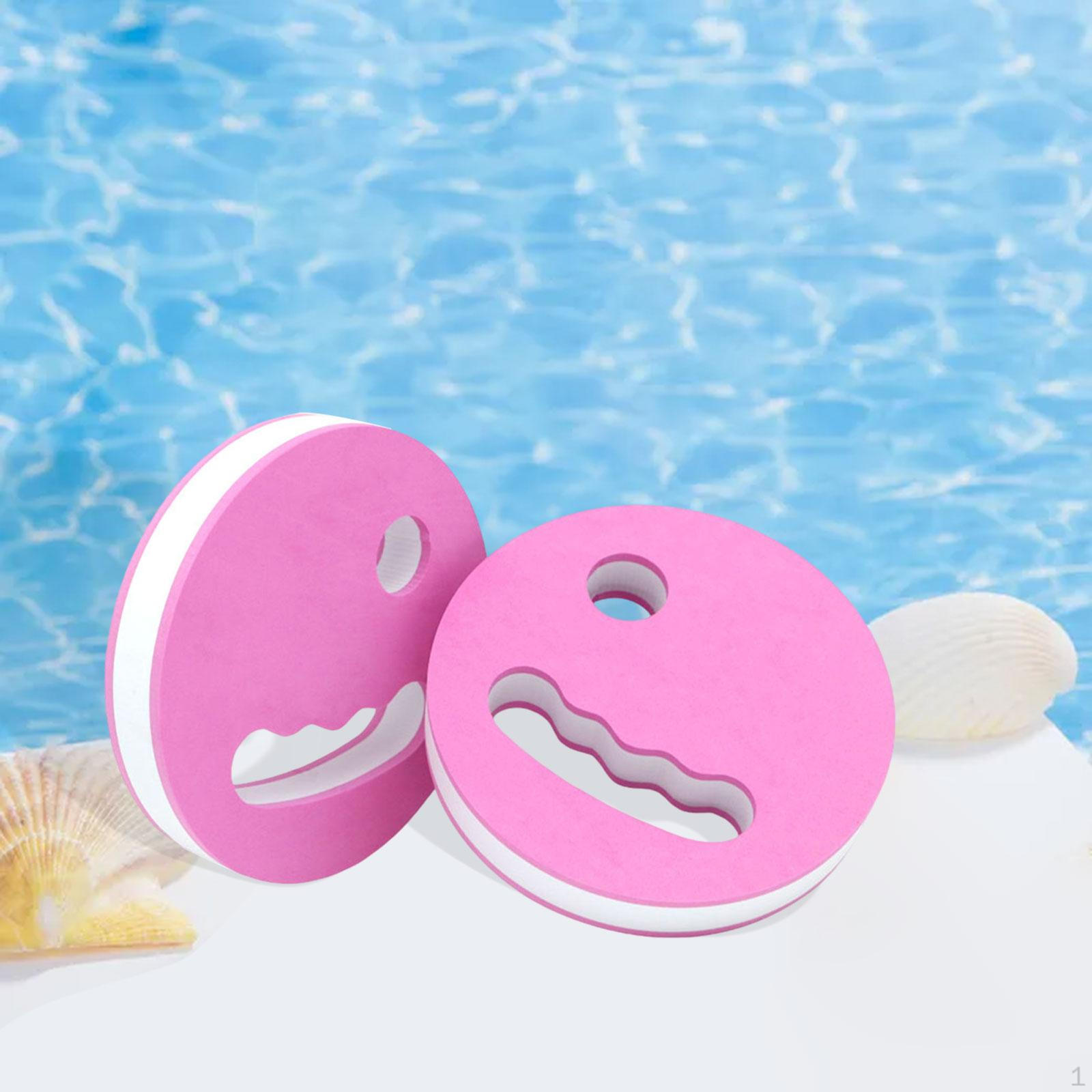 

2 EVA Aquatic Exercise Discs for Adults Men Beginners розовый