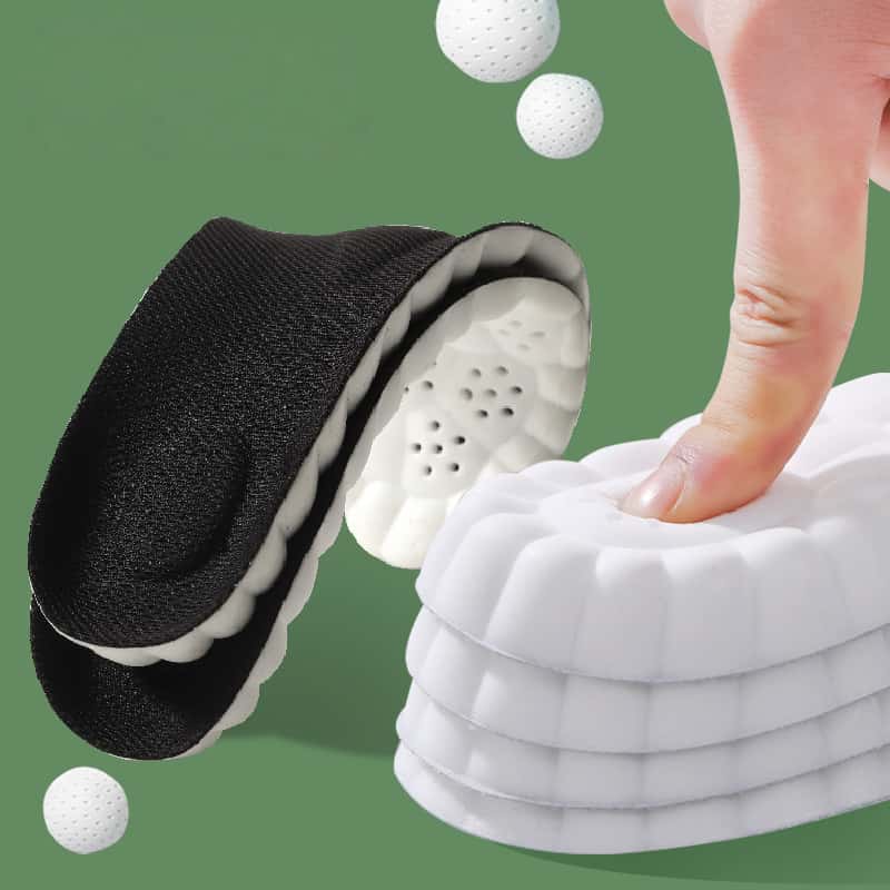 1 Pair Non Slip Insoles Arch Support Shoe Sole Memory Foam Soft Shoes Insole for Men Women Baskets Running Sports Shoe Pads