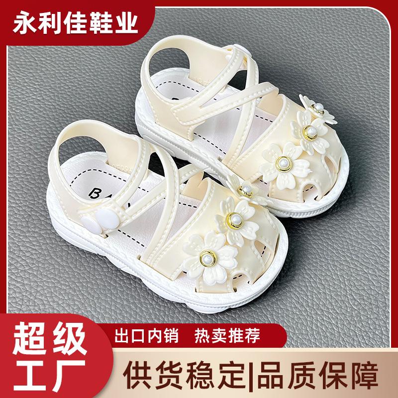 New Summer Baby Shoes for Girls, Soft Sole Infant Toddler Walking Shoes