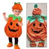 Vibrant Orange Pumpkin Fancy Dress For Children Halloween Celebration Events