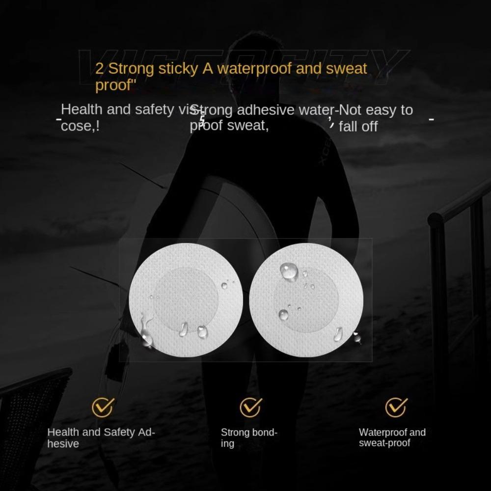 10 Pairs Pasties Men Adhesive Stickers Tape Anti-bulge Sticker 2025 Running Nipple Cover  Men/Women