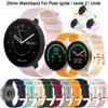 20mm Roségoldene Schnalle Silikon-Uhrenarmband für Polar Ignite/Unite Armband Polar Ignite 2 Armband Ersatzarmband Zubehör