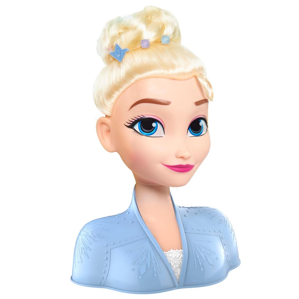 Just Play Disney Frozen 2 Elsa Styling Head Princess Toy for Girls - Stylish Hair Accessory [Parallel Import]
