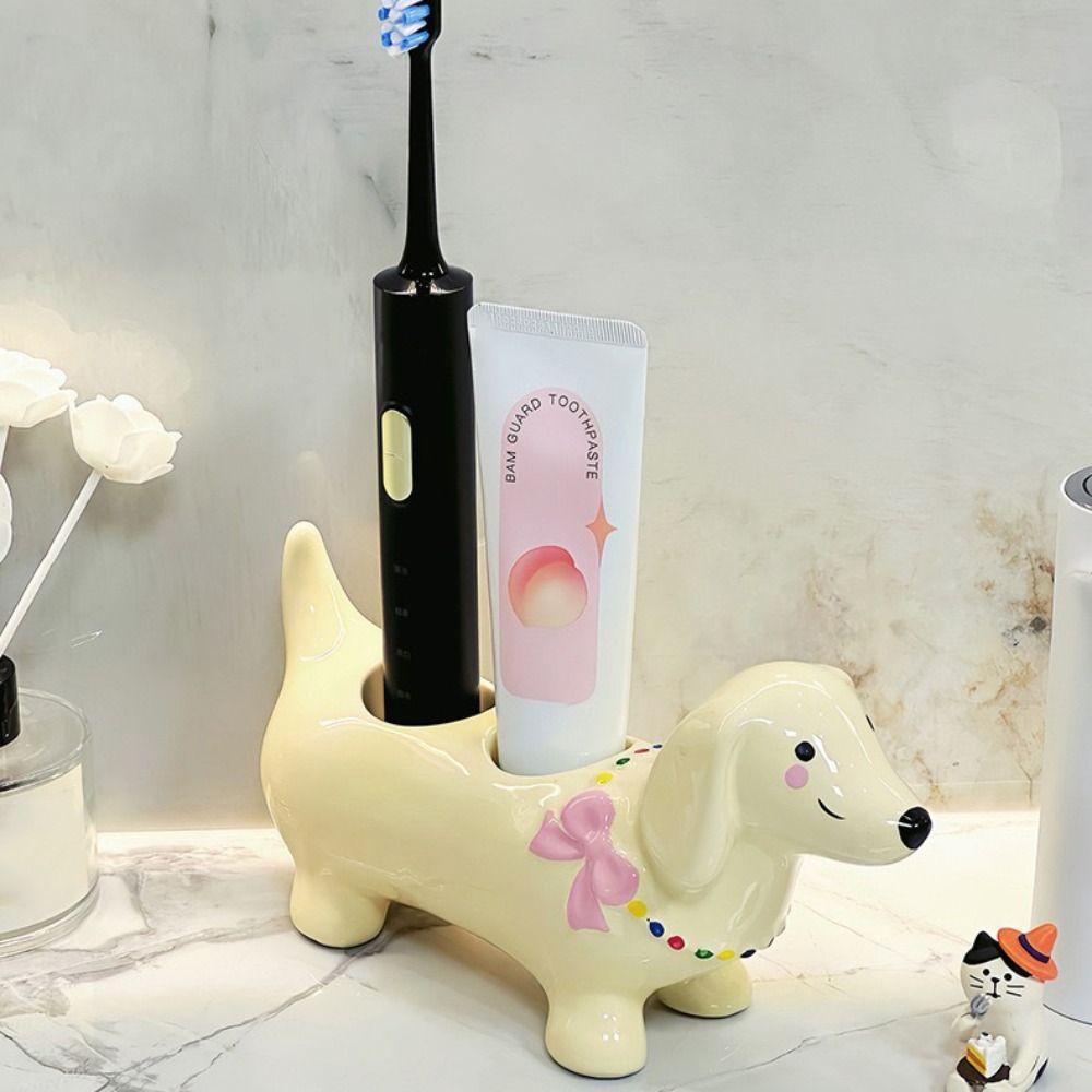 2 Slot Toothbrush Storage Rack Creative Electric Toothbrush Stand Home Decor