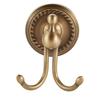 Wall Mounted Towel Hanger Hook Antique Gold Robe Hook  Bathroom Entryway Closet  Kitchen
