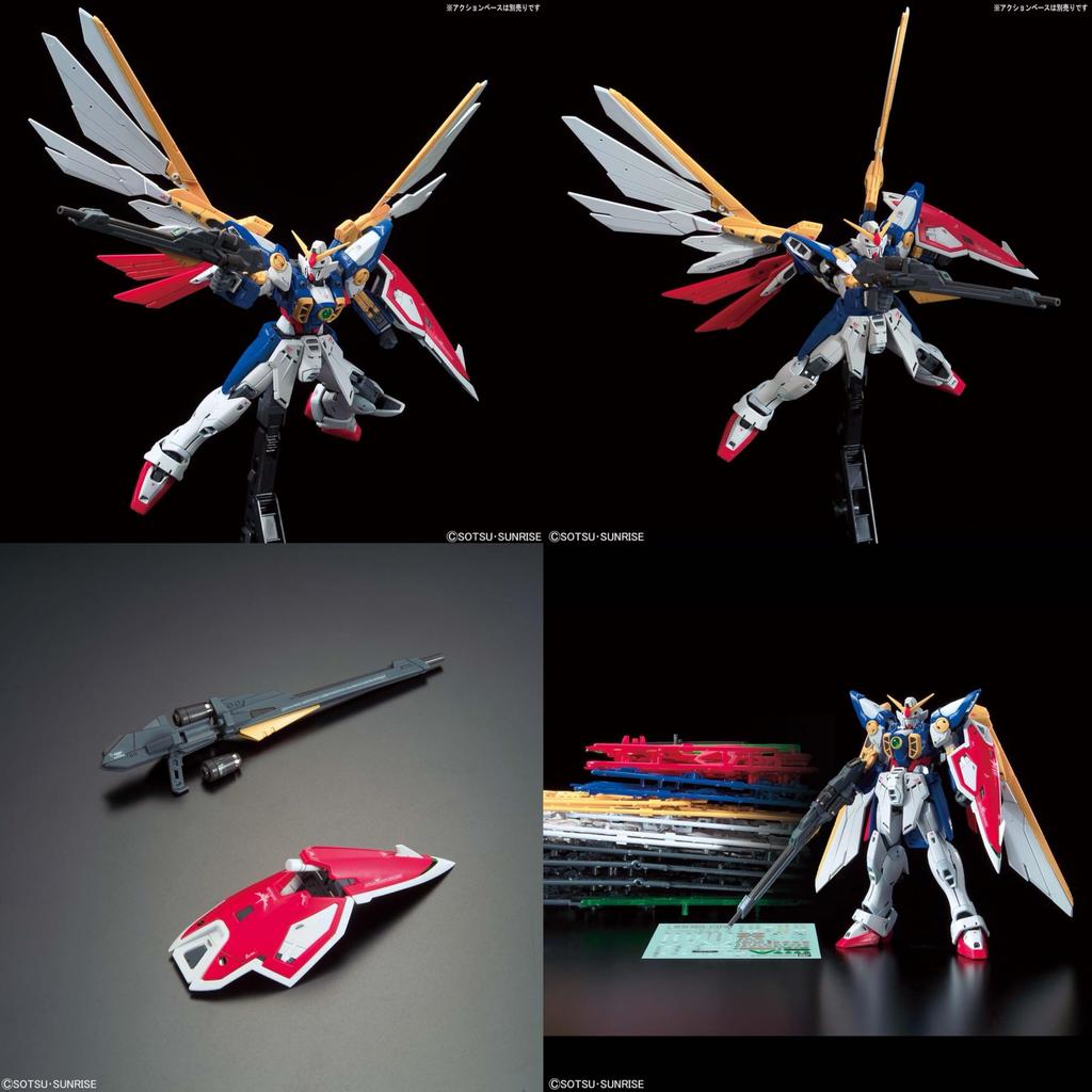 [RG] 1/144 Wing New Mobile Suit W Series Color-Coded Plastic Model