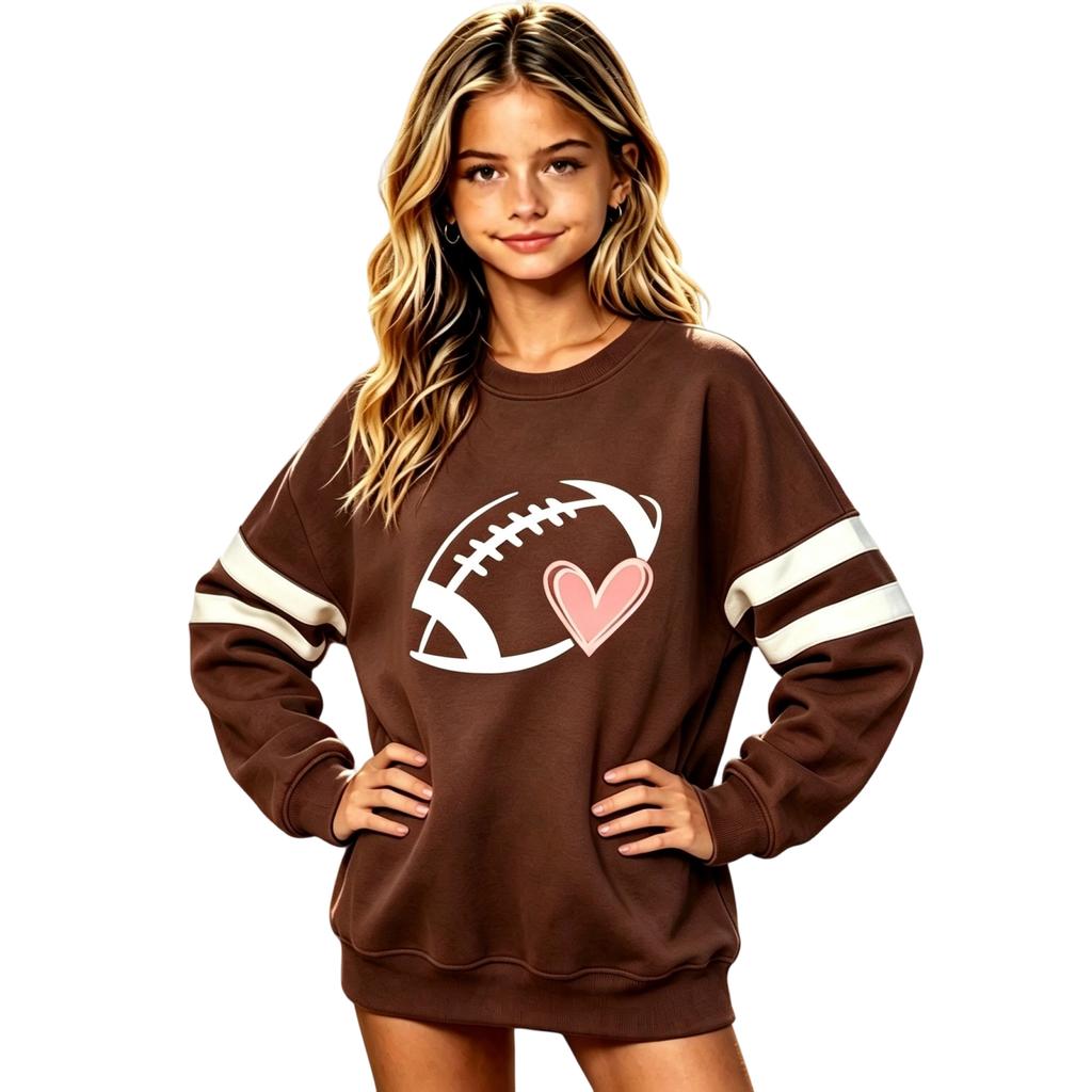 Boys Girls Long Sleeve T-Shirt Color Casual Basic Tee for Kids Everyday Layering