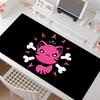 Pirate Cat Skull Mouse Pad Anti Slip Rubber Edge Locked Thickened Laptop Gaming Desk Mat