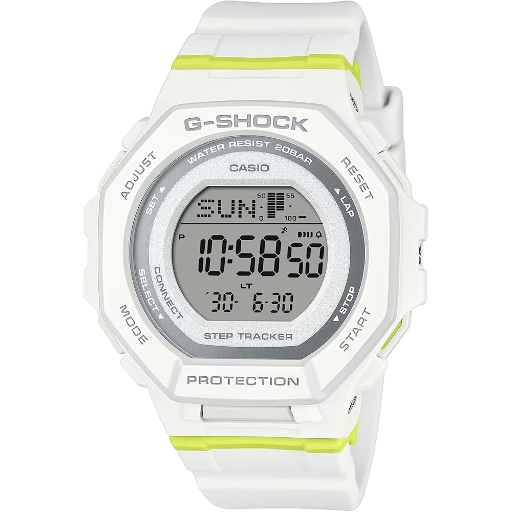 

Casio G-Shock GMD-B300SC-7 Digital Watch White Women s Size Step Counter Smartphone Link